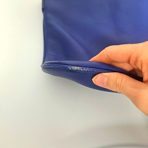 Marc By Marc Jacobs Leather Bag Blue - Picture 6 of 7